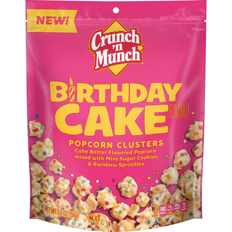 Crunch N Munch Sweet Creations Popcorn Clusters, 5.5 Ounce -- 48 per case