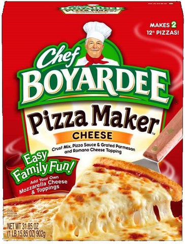 Chef Boyardee Cheese Pizza Kit, 31.85 Ounce -- 6 per case