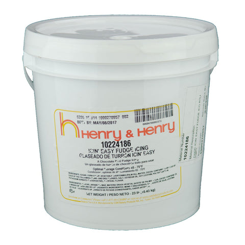 Henry and Henry Easy Chocolate Fudge Icing, 23 Pound.