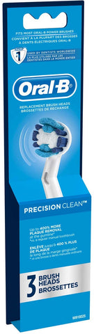 Oral B Power Base Form Oral Care Toothbrush Head Refill, 3 count per pack -- 24 per case.