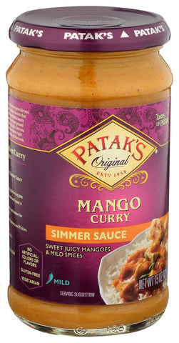 Pataks Mango Chicken Cooking Sauce, 15 Ounce -- 6 per case.