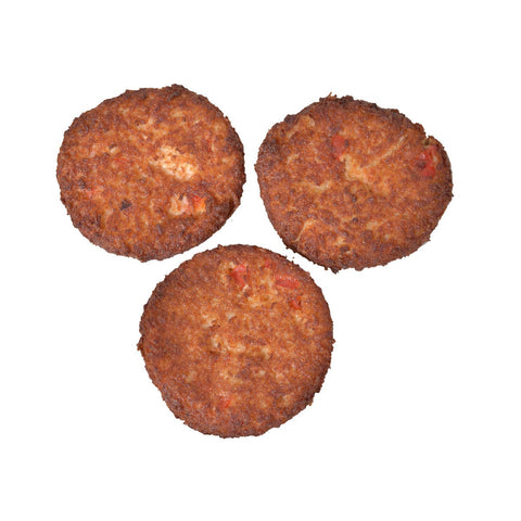 King and Prince Oven Ready Unbreaded 2.25 Ounce Crab Cake, 2.5 Pound Pack -- 4 per case