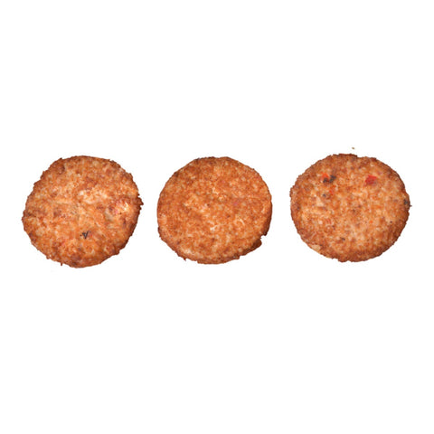King and Prince Oven Ready Unbreaded 2.25 Ounce Crab Cake, 2.5 Pound Pack -- 4 per case