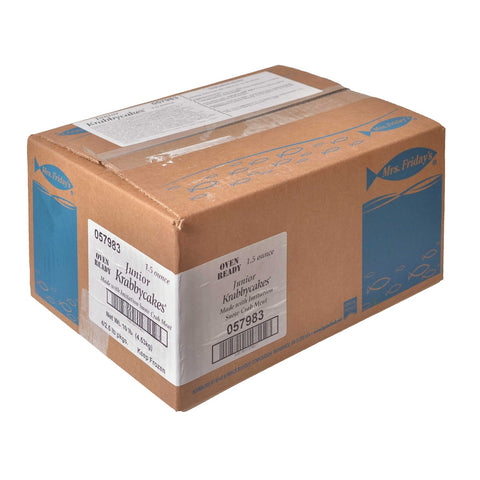 Mrs Fridays Original Junior Krabbycake, 2.5 Pound -- 4 per case.
