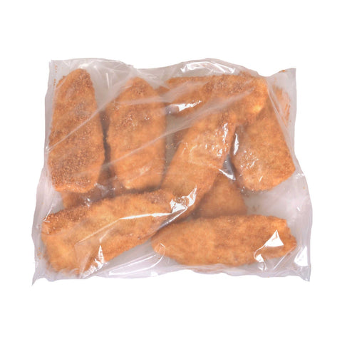 King and Prince Mrs.Fridays Gourmet Breaded Pollock - 3 to 4 Ounce, 10 Pound.
