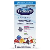 Pedialyte Variety Oral Electrolyte Powder, 68 Gram -- 8 per case.