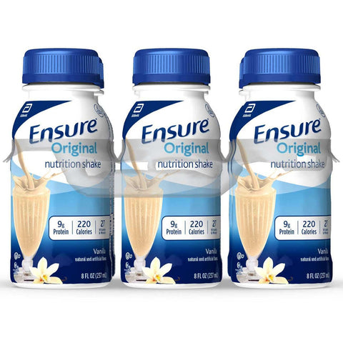 Ensure Homemade Vanilla Nutrition Shake, 8 Fluid Ounce -- 24 per case.