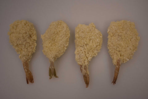 Captain Morgan Hand Breaded Shrimp Panko Clean Tail Butterfly, 3 Pound -- 4 per case.