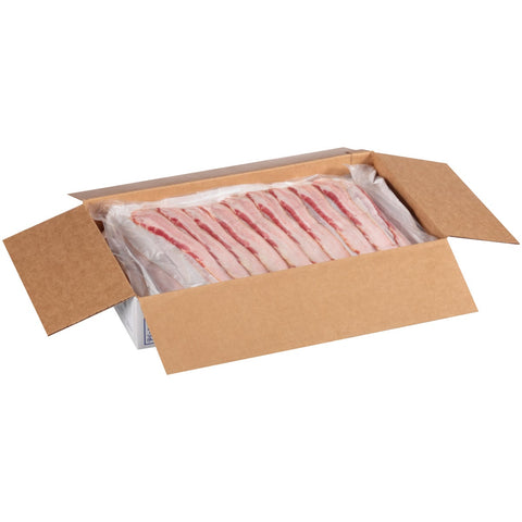 Farmland Gold Medal Single Shingle Certified Low Sodium Sliced Bacon 18-22 Slices, 15 Pounds