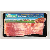 Smithfield Vacuum Pack Sliced Thick Cut Hickory Smoked Bacon, 16 Ounce -- 12 per case.