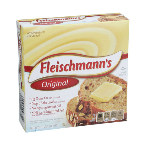 Fleischmann Solid Margarine Stick, 1 Pound -- 18 per case.
