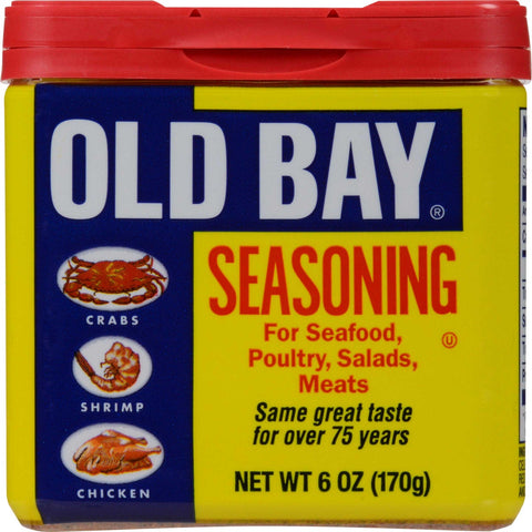 Old Bay Seasoning, 6 Ounce -- 8 per case.