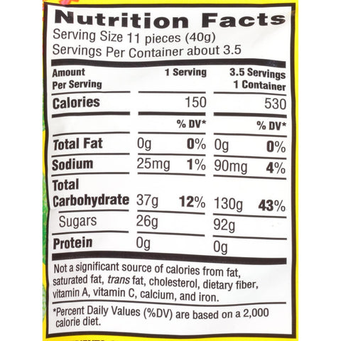 Sour Patch Watermelon Soft and Chewy Candy, 5 Ounce -- 12 per case