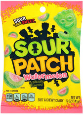 Sour Patch Watermelon Soft and Chewy Candy, 5 Ounce -- 12 per case