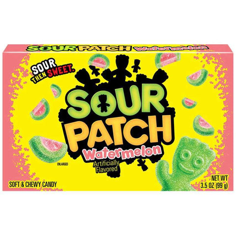 Sour Patch Watermelon Soft and Chewy Candy, 3.5 Ounce -- 12 per case