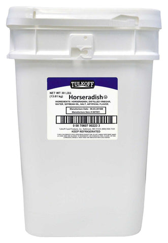 Tulkoff Horseradish, 30 Pound.