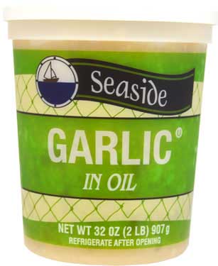 Seaside Chopped Garlic in Oil, 32 Ounce -- 6 per case.