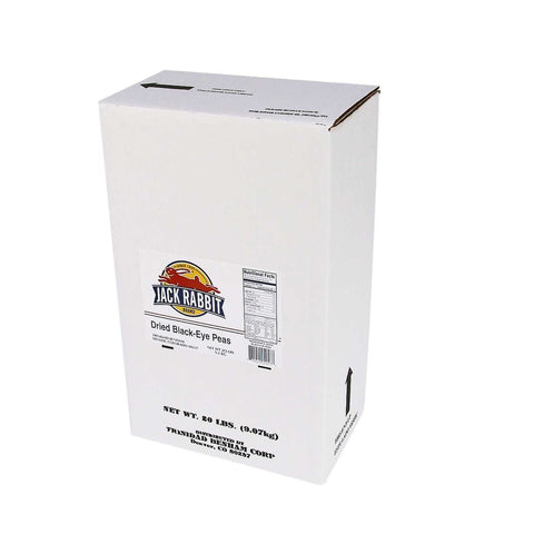 Jack Rabbit Blackeye Peas - 20 lb. package, 1 package per case