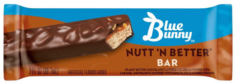 Blue Bunny Nutt N Better Ice Cream Bar, 3 Fluid Ounce -- 24 per case