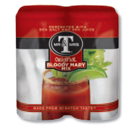 Mr and Mrs Ts Bloody Mary Mix, 5.5 Ounce -- 24 per case.