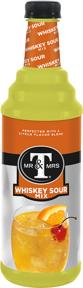 Mr and Mrs T Whiskey Sour Mix, 1 Liter -- 6 per case.