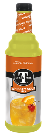 Mr and Mrs T Whiskey Sour Mix, 1 Liter -- 6 per case.