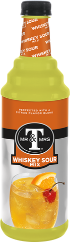 Mr and Mrs T Whiskey Sour Mix, 1 Liter -- 6 per case.
