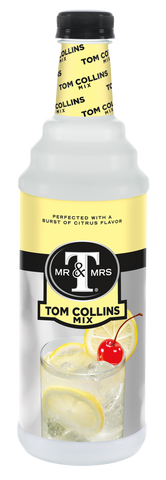 Mr and Mrs T Tom Collins Mix, 1 Liter -- 6 per case.