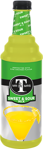 Mr and Mrs T Sweet and Sour Mix, 1 Liter -- 6 per case.