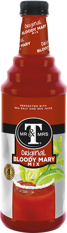 Mr and Mrs T Original Bloody Mary Mix, 1 Liter -- 6 per case.