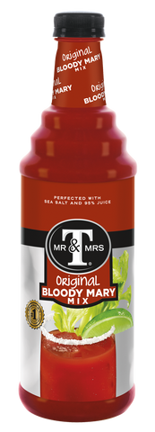 Mr and Mrs T Original Bloody Mary Mix, 1 Liter -- 6 per case.