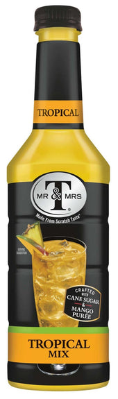 Mr an Mrs Ts Tropical Mix, 1 Liter -- 6 per case