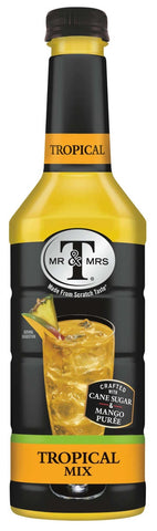 Mr an Mrs Ts Tropical Mix, 1 Liter -- 6 per case