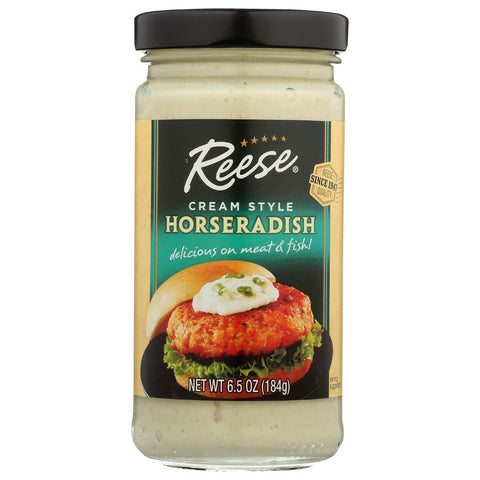 Reese Cream Style Horseradish, 6.5 Ounce -- 12 per case.