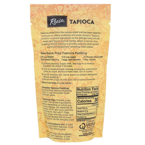 Reese Instant Granulated Tapioca, 8 Ounce -- 6 per case.