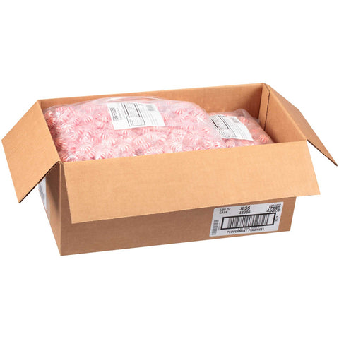 Fisher Peppermint Pinwheel Starlight - 5 lb. bag, 5 per case