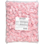Fisher Peppermint Pinwheel Starlight - 5 lb. bag, 5 per case