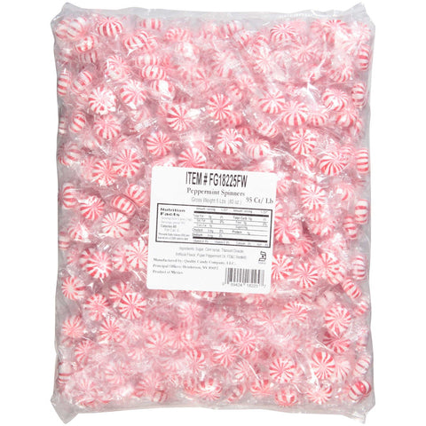 Fisher Peppermint Pinwheel Starlight - 5 lb. bag, 5 per case