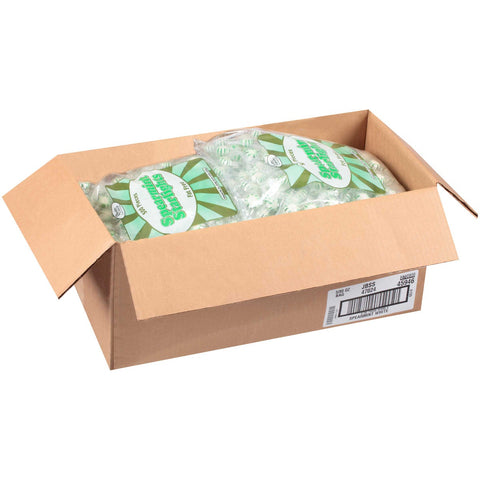 Fisher Starlight Spearmint Pinwheel White Center Candy, 5 Pound -- 5 per case.