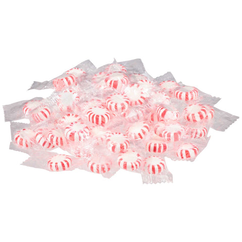 Fisher Starlight Peppermint White Center Candy, 5 Pound -- 5 per case.