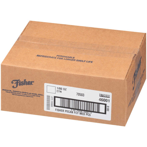 Fisher Fancy Medium Pecan Piece, 5 Pound.