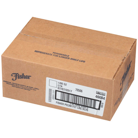 Fisher Fancy Large Pecan Halve, 5 Pound.