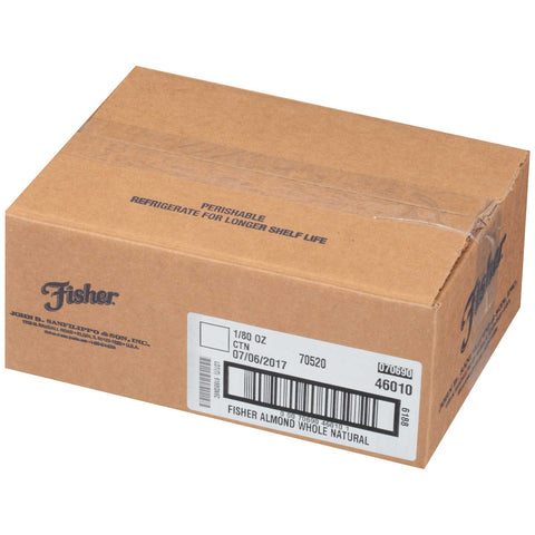 Fisher Chefs Naturals Whole Natural Almond, 5 Pound.