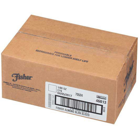 Fisher Blanched Sliced Almond, 5 Pound