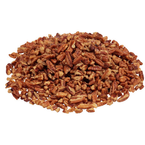 Fisher Large Glazed Pecan Pieces, 5 Pound.