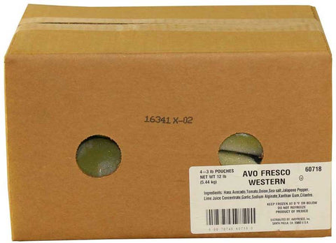 Calavo Western Avo Fresco Guacamole, 3 Pound -- 4 per case.