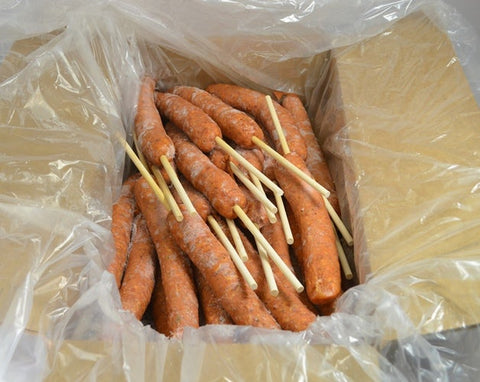 Carls Jake S Pork and Beef Smoked Sausage Ring, 10 Pound.