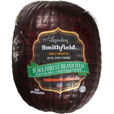 Smithfield Boneless Black Forest Ham, 7.93 Ounce -- 2 per case.