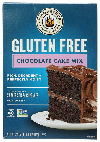 King Arthur Chocolate Cake Mix, 22 Ounce -- 6 per case.