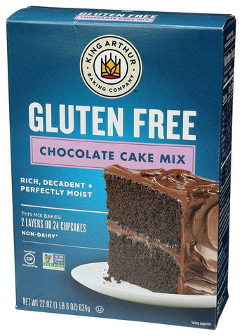King Arthur Chocolate Cake Mix, 22 Ounce -- 6 per case.
